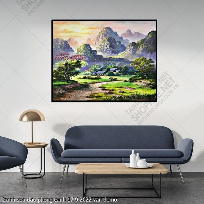 tranh son dau phong canh 17 9 2022 van